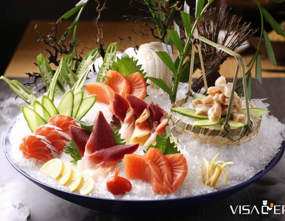 Trải nghiệm các cung bậc vị giác tinh tế khi thưởng thức 13 món Sashimi của Nhật Bản