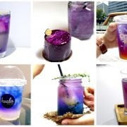 3 Đồ uống Galaxy phủ sắc tím xanh ảo diệu của Singapore