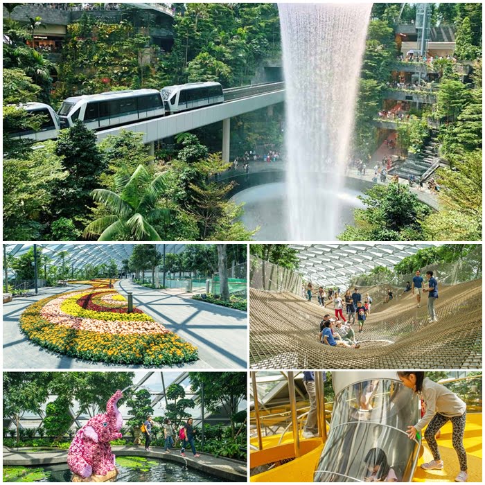 Công viên Canopy – một điểm nhấn độc đáo trong lòng Sân bay Changi ở Singapore