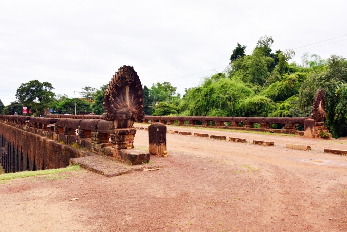 Cầu Kampong Kdei dài 86 m.