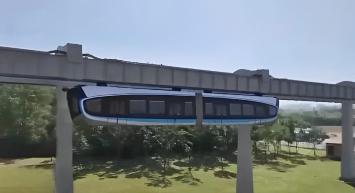 Tàu treo ngược tại Trung Quốc