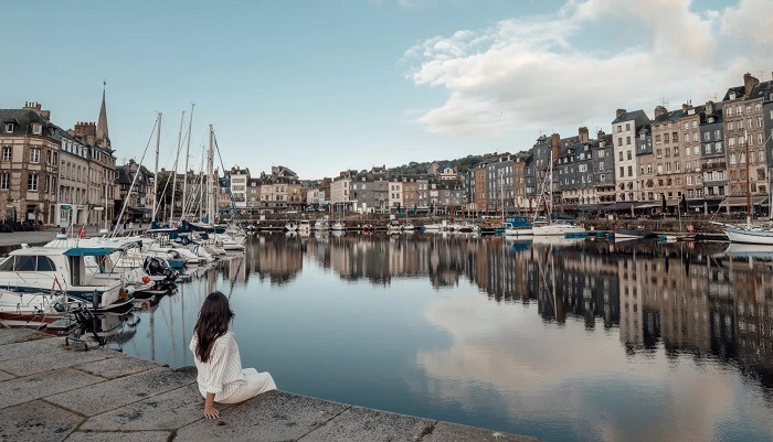 Thị trấn Honfleur Pháp.