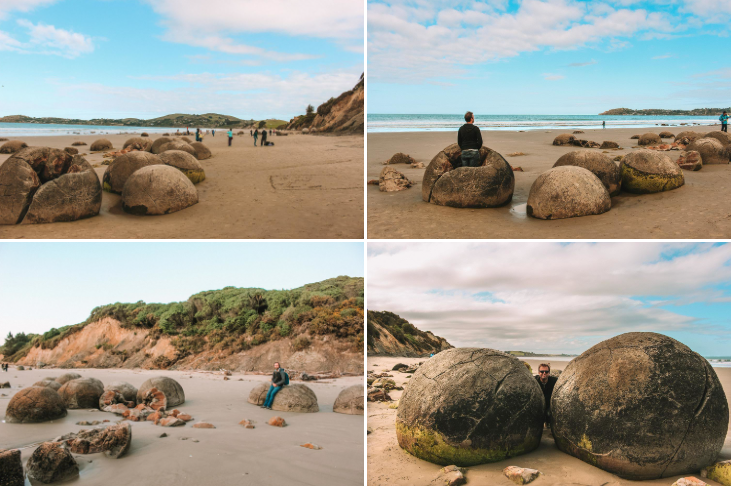 Moeraki Boulders – Những tảng đá hình cầu thách thức thời gian